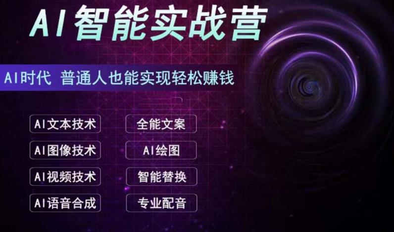 AI智能赚钱实战营保姆级、实战级教程，新手也能快速实现赚钱（全套教程）-点点短视频网