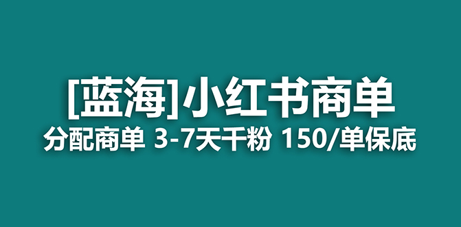 2023蓝海项目，小红书商单，快速千粉，长期稳定，最强蓝海没有之一-点点短视频网