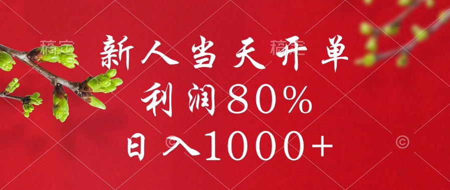 闲鱼冷门暴力赛道，新人当天开单，利润80%，日入1000+-点点短视频网