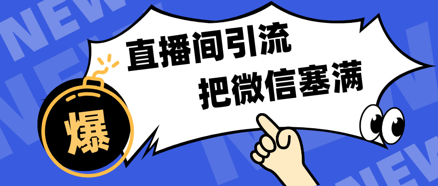 短视频直播间引流，单日轻松引流300+，把微信狠狠塞满，变现五位数-点点短视频网