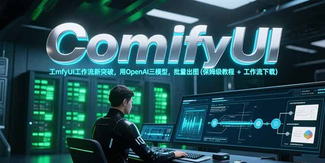 ComfyUI工作流新突破，用OpenAI三模型，批量出图(保姆级教程+工作流下载-点点短视频网