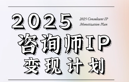 7天构建咨询师变现系统，2025咨询师IP变现计划训练营-点点短视频网