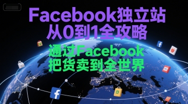 Facebook独立站从0到1全攻略，通过FacebboK把货卖到全世界-点点短视频网