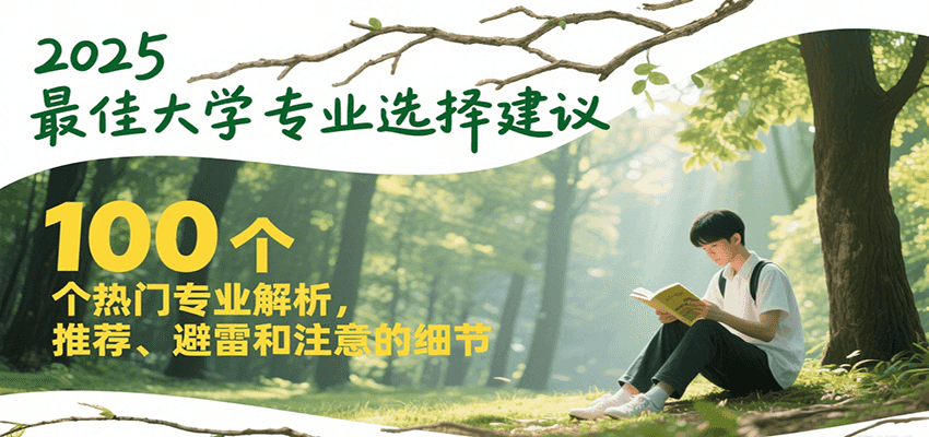 2025最佳大学专业选择建议，100个热门专业解析，推荐、避雷和注意的细节-点点短视频网