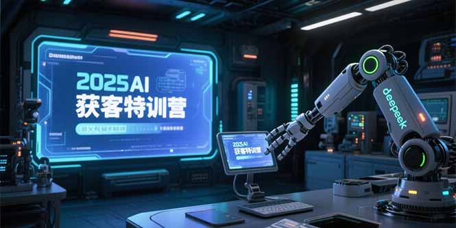 2025AI获客特训营，AI图文视频全制作，deepseek工具实操教学-点点短视频网