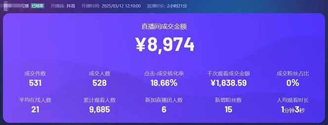 图片[2]-靠不露脸读稿子直播，日入5000+，普通人直播带货的新风口，抖音破价直…-点点短视频网
