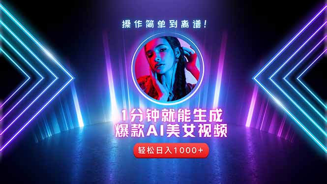 2025年最强副业：用AI做短视频，从零开始打造爆款账号！-点点短视频网