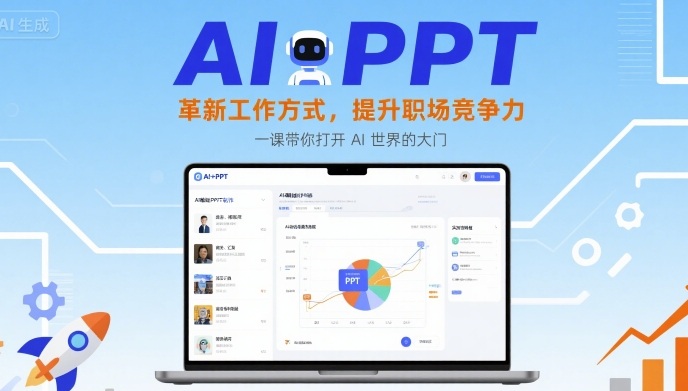 AI+PPT：革新工作方式，提升职场竞争力，一课带你打开 AI 世界的大门-点点短视频网